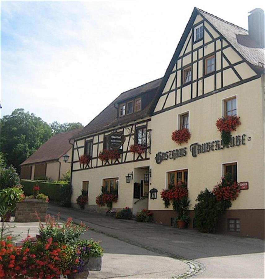 Gasthaus Tauberstube Rothenburg ob der Tauber Exterior photo
